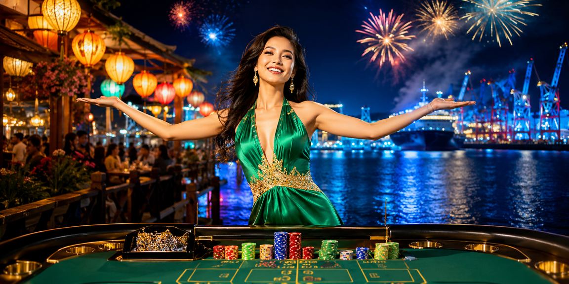 Không khí sôi động tại chợ đêm Hải Phòng với trò chơi baccarat trực tuyến